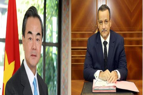 وزيرا الخارجية الموريتاني والصيني (و م أ)