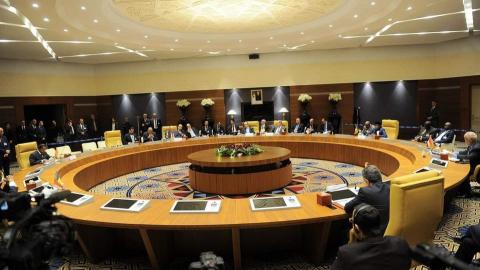 من اجتماع وزراء خارجية دول الجوار الليبي في الجزائر