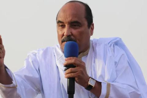الرئيس السابق محمد ولد عبد العزيز