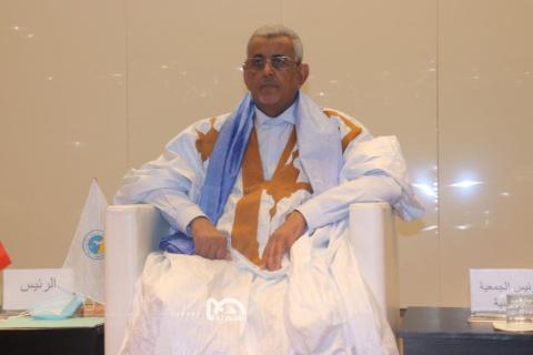 سيدي محمد ولد الطالب اعمر رئيس الحزب الحاكم_(المصدر: الصحراء)