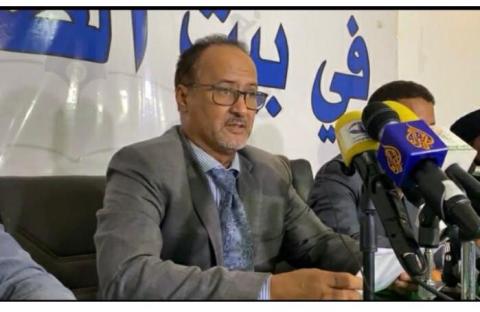 نقيب الصحفيين الموريتانيين محمد سالم ولد الداه ـ (المصدر: الإنترنت)