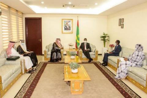 لقاء الوزير الأول والوفد السعودي 