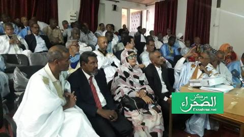 جانب من ندوة سابقة للنقابة- أرشيف الصحراء