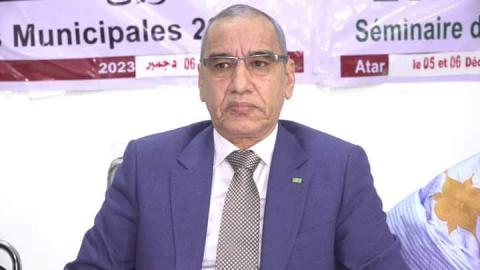 وزير الداخلية محمد أحمد ولد محمد الأمين