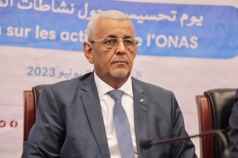 وزير المياه سيدي محمد ولد الطالب أعمر