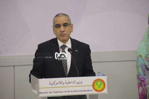 وزير الداخلية محمد أحمد ولد محمد الأمين- الصحراء