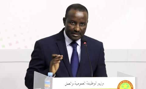 الناطق باسم الحكومة وكالةً محمد ولد اسويدات