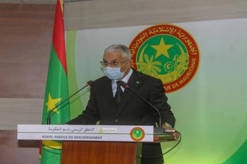 الناطق باسم الحكومة - (المصدر: الوكالة الموريتانية للأنباء)