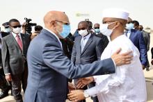 الرئيسان الموريتاني والتشادي- المصدر (وما)