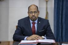 وزير الوظيفة العمومية والعمل محمد ولد عبد الله ولد عثمان