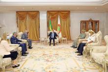 الرئيس غزواني يستقبل بعثة من آفريكوم ـ (المصدر: وما)