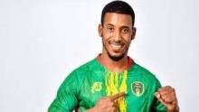 اللاعب ياسين الشيخ الولي بقميص المنتخب الوطني