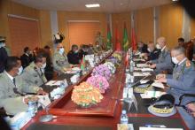 اجتماع اللجنة العسكرية المشتركة الموريتانية المغربية ـ (المصدر: وما)