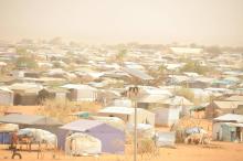 جانب من مخيم "أمبره" للاجئين الماليين في مالي-انترنت