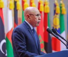 الرئيس غزواني خلال اختتام القمة الكورية الافريقية في سيوول