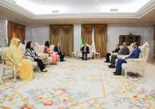 لقاء الرئيس غزواني ببعثة صندوق النقد الدولي- رئاسة الجمهورية على فيسبوك