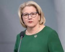 وزيرة التعاون الاقتصادي والتنمية الألمانية سفينيا شولز