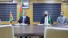 جانب من توقيع الاتفاقية (البنك المركزي الموريتاني)