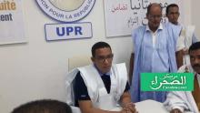 محمد ولد عبد الفتاح رئيس تسيير لجنة الحزب الحاكم (المصدر: الصحراء)