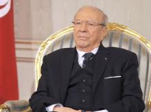 الرئيس التونسي الباجي قائد السبسي 