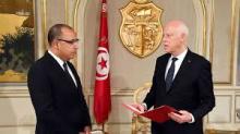  الرئيس التونسي قيس سعيّد يعين هشام مشيشي رئيسا للوزراء في قصر قرطاج