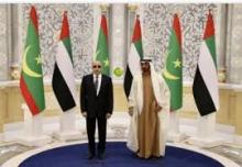 الرئيس غزواني مع ولي عهد أبوظبي (المصدر: وما)