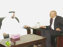 وزير الصيد في لقاء مع السفير الإماراتي - (المصدر: وما)