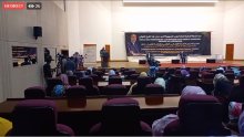 جانب من حفل إطلاق تأمين 100 ألف أسرة (الصحراء 