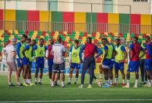 جانب من تحضيرات المنتخب الوطني لبطولة نواكشوط الودية