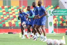 جانب من حصة تدريبية للمنتخب الوطني-  المصدر (FFRIM)