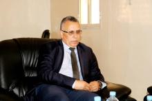 رئيس  اللجنة الوطنية لحقوق الإنسان أحمد سالم بوحبيني 