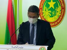 وزير المالية محمد الأمين ولد الذهبي- المصدر (الصحراء)