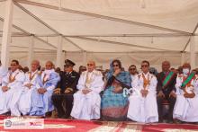 جانب من حفل افتتاح مهرجان "مدائن التراث" بمدينة ولاته- الصحراء