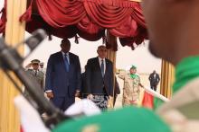الرئيسان الموريتاني والسنغالي (المصدر: إرشيف الصحراء)