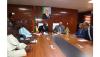 جانب من توقيع الاتفاقية بين وزير التنمية الحيوانية ونظيره السنغالي