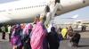 حجاج موريتانيون لدى مغادرتهم باتجاه الديار المقدسة خلال موسم حج سابق