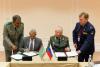 توقيع الاتفاقية بين موريتانيا وروسيا- المصدر (وزارة الدفاع الروسية)