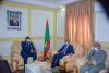 لقاء بين وزير الدفاع وقائد الأركان السنغالي ـ (المصدر: وما)