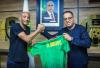 القُمري أمير عبدو خلال تقديمه كمدرب للمنتخب الوطني- FFRIM