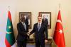 وزيرا خارجية موريتانيا وتركيا خلال لقائهما في اسطنبول