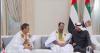 وزير الشؤون الإسلامية وسفير موريتانيا في ضيافة الرئيس الإماراتي